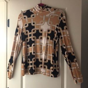 Richard Allen Geo Turtleneck - Large - Long Sleeve